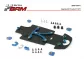 BRM047-K2 Porsche 911 GT1-96 White Kit 1:24th scale with all new metal chassis.